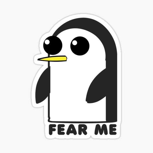 Gunter Penguin Sticker