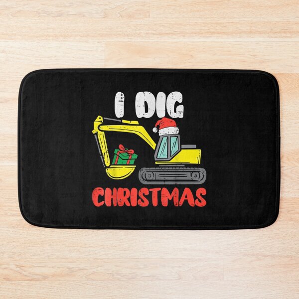 Item preview, Kids I Dig Christmas Excavator Xmas Pjs Toddler  designed and sold by bessiey23.