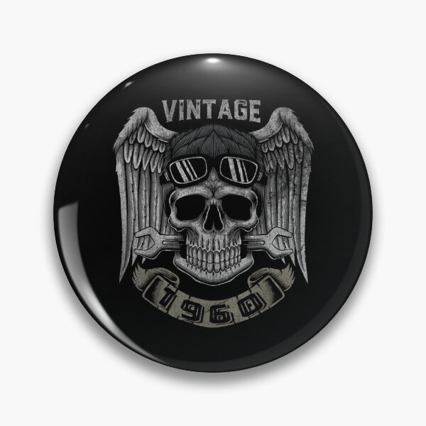 Item preview, Vintage 1960 62th Birthday 62 Years Old Biker Gift  designed and sold by cysandy.