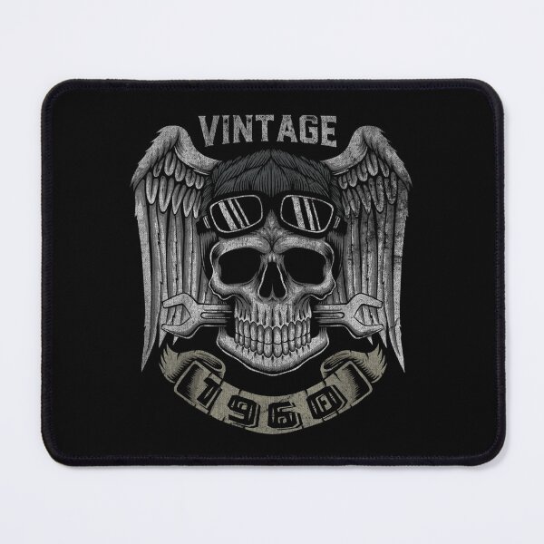 Item preview, Vintage 1960 62th Birthday 62 Years Old Biker Gift  designed and sold by cysandy.