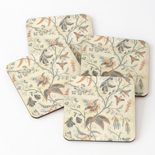 Item preview, Soft leaves and plants pattern designed and sold by Kietzthetic.