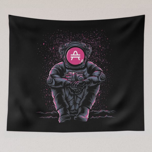 Item preview, Astronaut Sitting AMP Coin Crypto Token Trading Blockchain Wallet designed and sold by EarlineCormier.