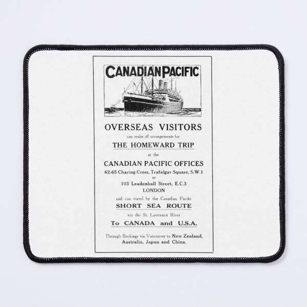 Item preview, Vintage Canadian Pacific Steamship Advert designed and sold by Random Railways.