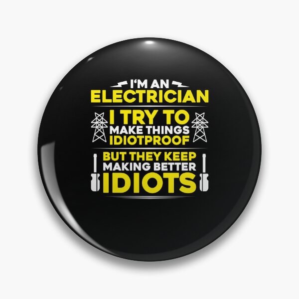 Item preview, Electrician Lineman Wireman Electronics Technician designed and sold by Krautshirts.