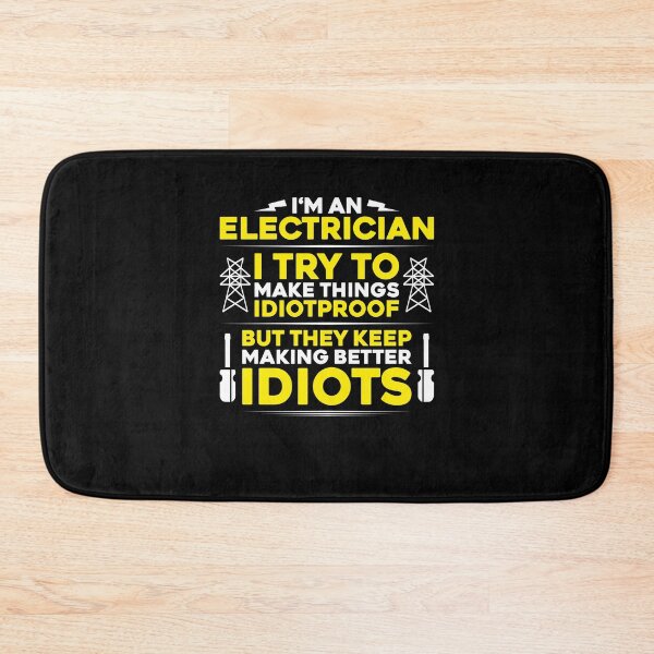 Item preview, Electrician Lineman Wireman Electronics Technician designed and sold by Krautshirts.