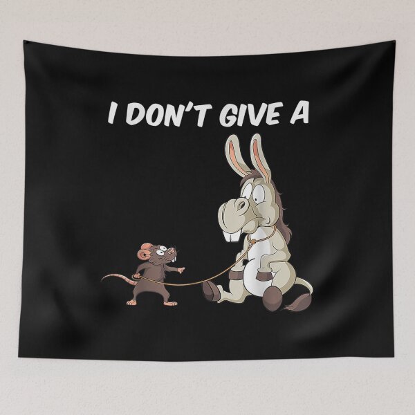 Item preview, I Dont Give A Rats Ass Funny Pun Humor Hilarious  designed and sold by cysandy.