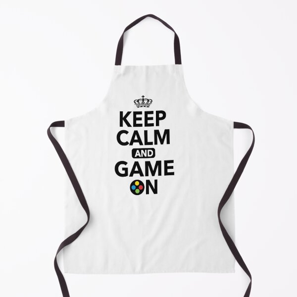 Item preview, Keep Calm And Game On Funny Quotes designed and sold by JooArtPrints ★★★★★.