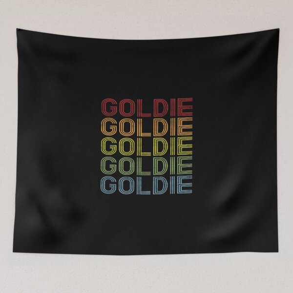 Item preview, Goldie Name T Shirt - Goldie Vintage Retro Goldie Name Gift Item Tee designed and sold by chezeva.