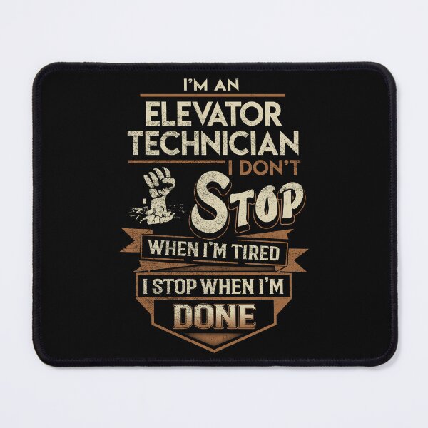 Item preview, Elevator Technician T Shirt - I Stop When Done Job Gift Item Tee designed and sold by paneczkopat.