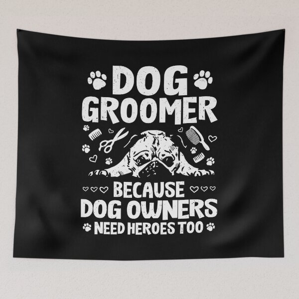 Aperçu de l'œuvre Groomer Dog Groomer Dog Grooming créée et vendue par Krautshirts.