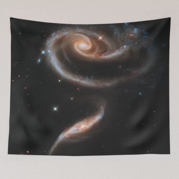 Item preview, UGC 1810 and UGC 1813 - Interacting spiral galaxies in the constellation of Andromeda designed and sold by Raureif.