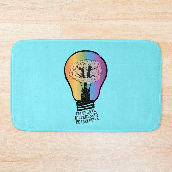 Item preview, Celebrate Differences Be Inclusive - Neurodiversity / Neurodivergence / Inclusiveness designed and sold by MJDezigns.