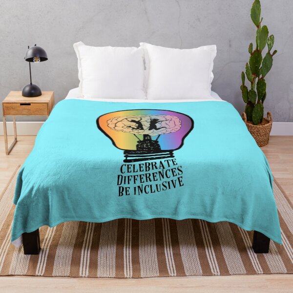 Item preview, Celebrate Differences Be Inclusive - Neurodiversity / Neurodivergence / Inclusiveness designed and sold by MJDezigns.