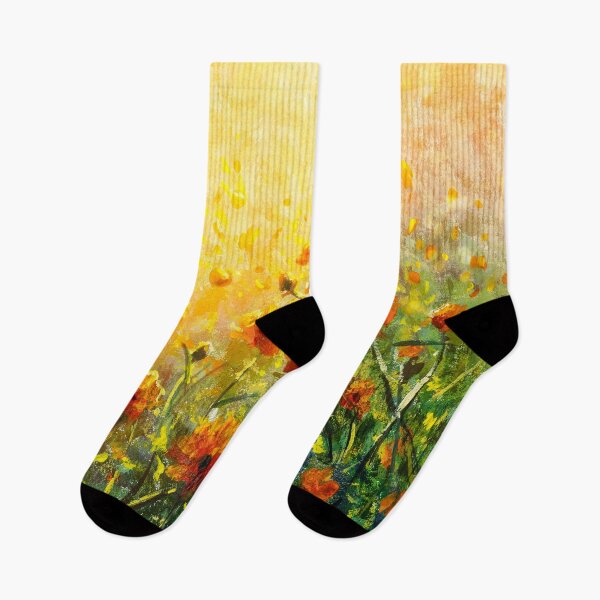 Item preview, Flower garden (oil painting) designed and sold by kims-club.