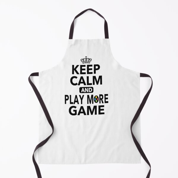 Item preview, Keep Calm And Play More Game Funny Quotes designed and sold by JooArtPrints ★★★★★.