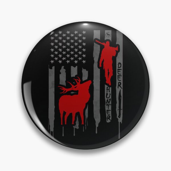 Item preview, Deer Hunter and flag designed and sold by Tresh Store.