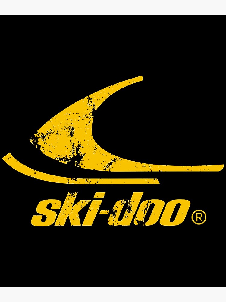 "Ski Doo Classic Vintage snowmobile logo" Poster for Sale by Brastfy41