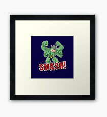 Smash! Framed Print