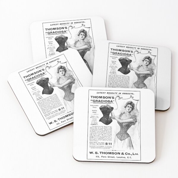 Item preview, Vintage Thomson's Corsets advert designed and sold by Random Railways.