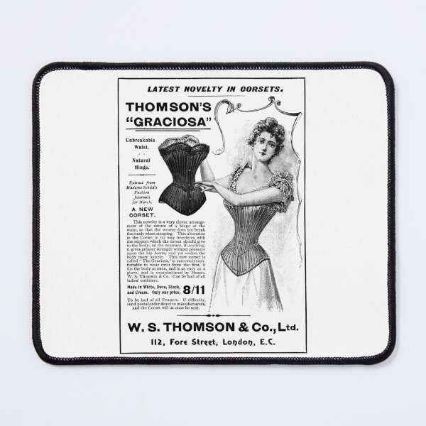 Item preview, Vintage Thomson's Corsets advert designed and sold by Random Railways.