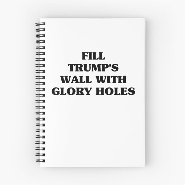 Item preview, Fill Trump's Wall With Glory Holes T-shirt designed and sold by ravishdesigns.