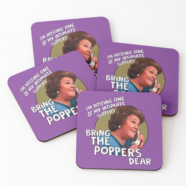 Item preview, Hyacinth Bucket Bring the Poppers Keeping Up Appearances designed and sold by Shelmodine79.