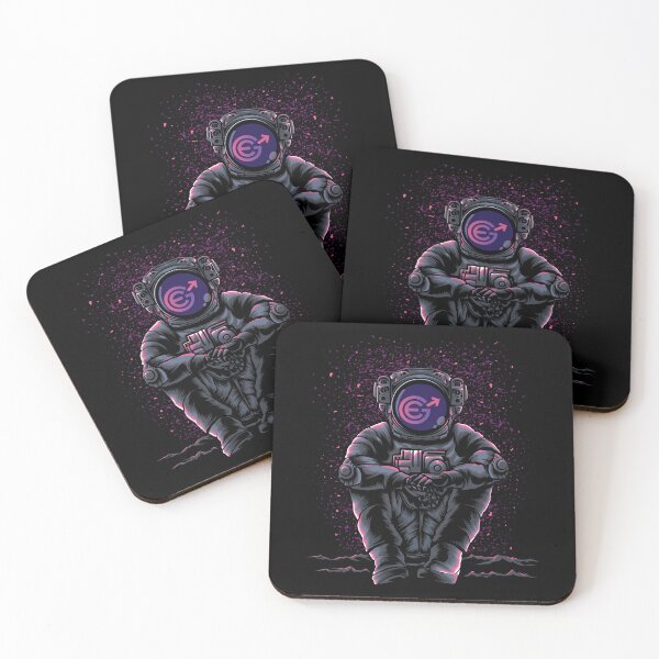 Artikelvorschau, Astronaut Sitting Evergrow EGC Coin Trading Crypto Token Blockchain Wallet entworfen und verkauft von EarlineCormier.