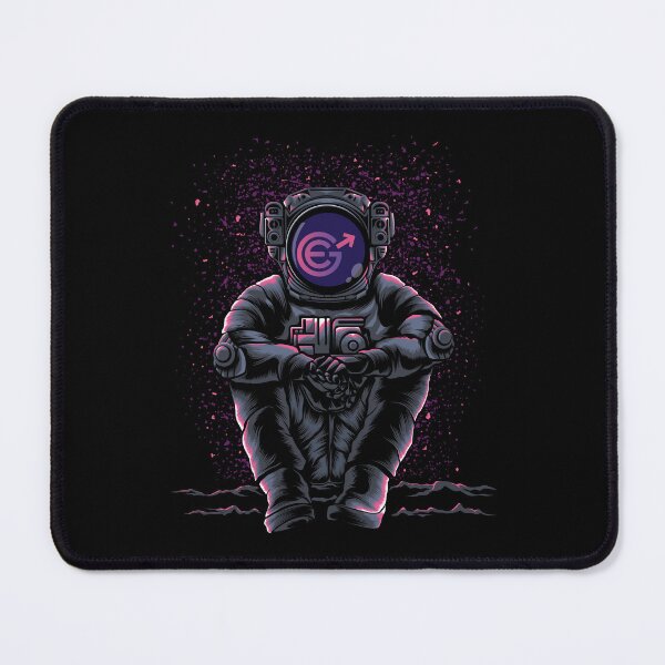 Artikelvorschau, Astronaut Sitting Evergrow EGC Coin Trading Crypto Token Blockchain Wallet entworfen und verkauft von EarlineCormier.