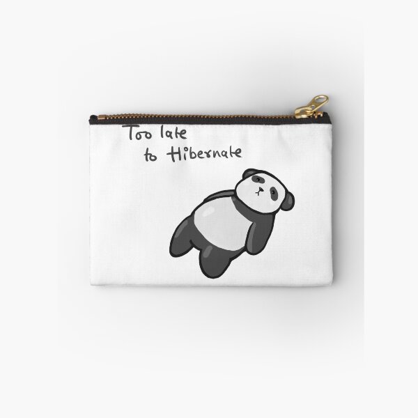 Item preview, Too Late To Hibernate Panda designed and sold by PufflesPower.