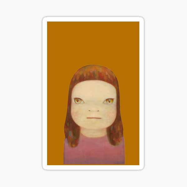yoshimoto nara pic Sticker