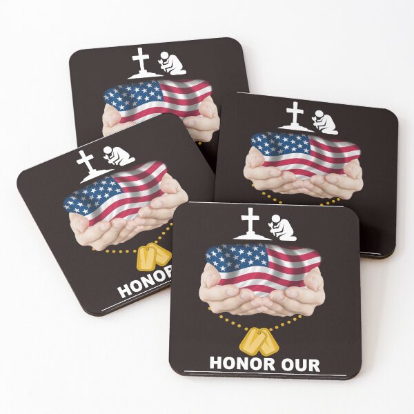 Item preview, Memory Day Honor Our Veterans American Flag designed and sold by HeinzLange.