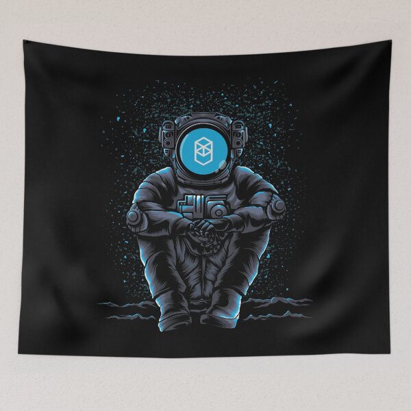 Item preview, Astronaut Sitting Fantom FTM Coin Trading Crypto Token Blockchain Wallet designed and sold by EarlineCormier.
