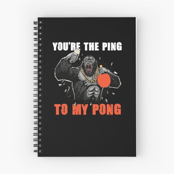 Item preview, Ping Pong King Humor Funny Whiff Whaff Table Tennis Player designed and sold by Nessshirts.
