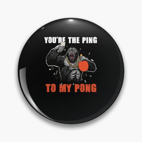 Item preview, Ping Pong King Humor Funny Whiff Whaff Table Tennis Player designed and sold by Nessshirts.