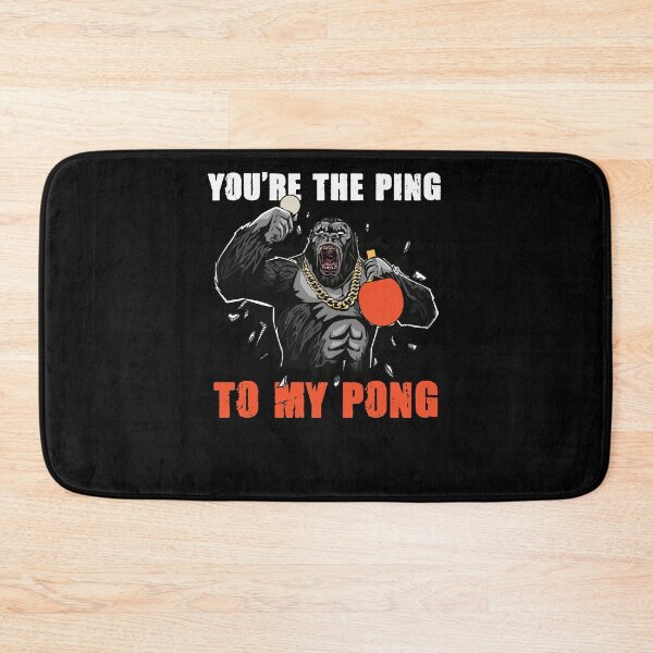 Item preview, Ping Pong King Humor Funny Whiff Whaff Table Tennis Player designed and sold by Nessshirts.