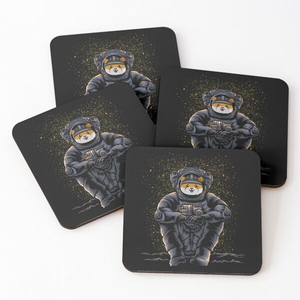 Item preview, Astronaut Sitting Floki Inu Coin Trading Crypto Token Blockchain Wallet designed and sold by EarlineCormier.