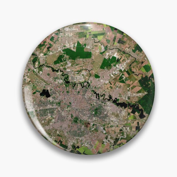 Item preview, Bucharest, Romania from space designed and sold by Raureif.
