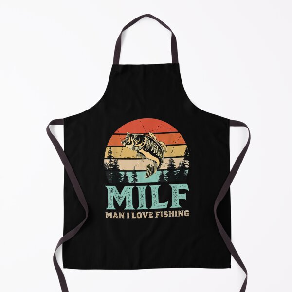 Artikelvorschau, Milf Retro Vintage Mann Ich liebe Angeln entworfen und verkauft von cysandy.