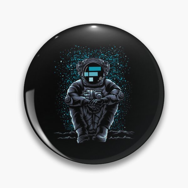 Item preview, Astronaut Sitting FTX Coin Trading Crypto Token Blockchain Wallet designed and sold by EarlineCormier.