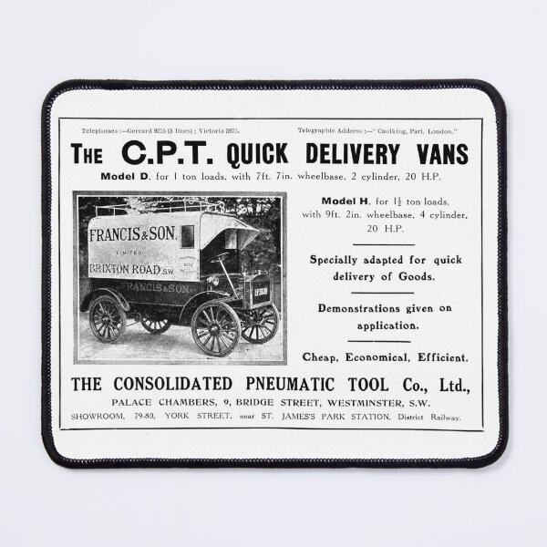 Item preview, Vintage advert for CPT delivery van designed and sold by Random Railways.