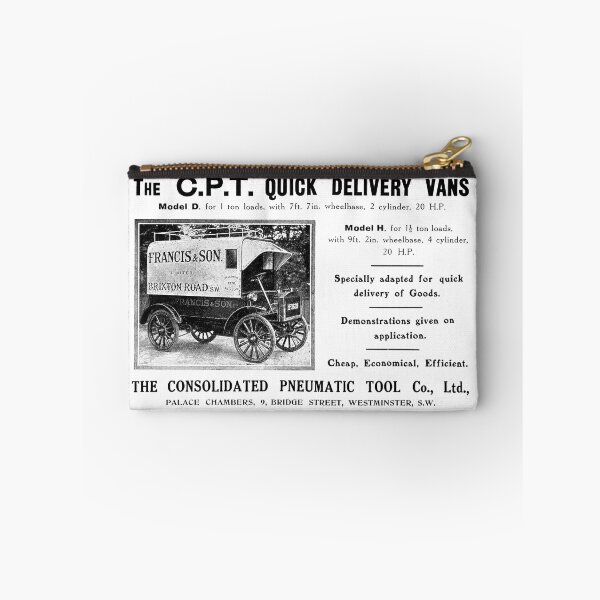 Item preview, Vintage advert for CPT delivery van designed and sold by Random Railways.