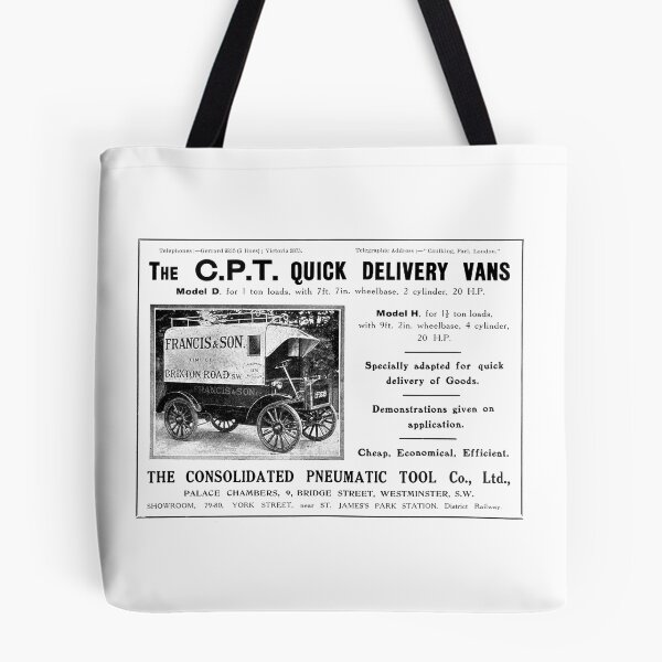 Item preview, Vintage advert for CPT delivery van designed and sold by Random Railways.