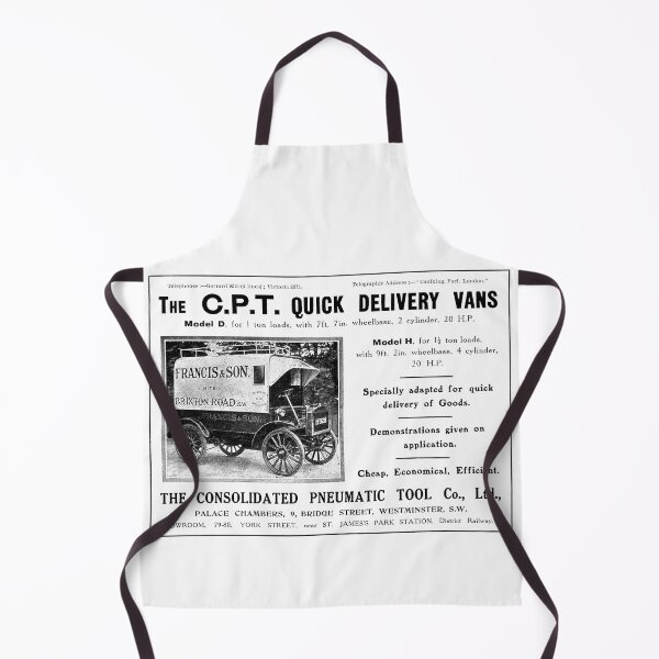 Item preview, Vintage advert for CPT delivery van designed and sold by Random Railways.