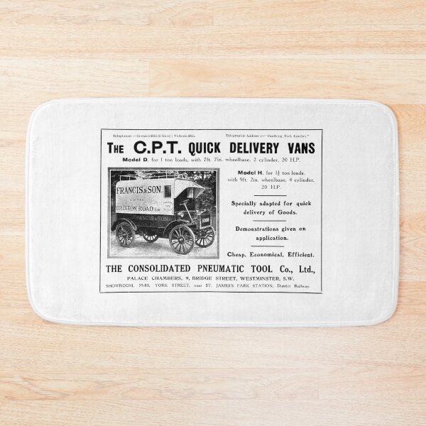 Item preview, Vintage advert for CPT delivery van designed and sold by Random Railways.