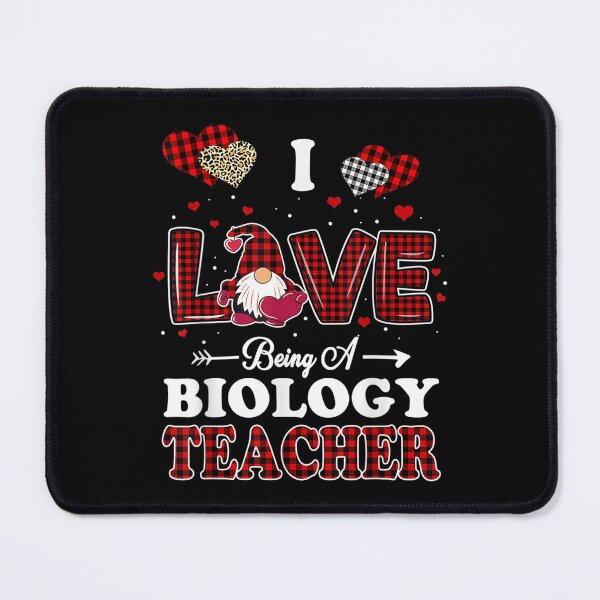 Item preview, I Love Being A Biology Teacher Valentines Day Gnome  designed and sold by cysandy.