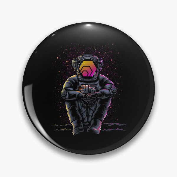 Item preview, Astronaut Sitting HEX Coin Trading Crypto Token Blockchain Wallet designed and sold by EarlineCormier.