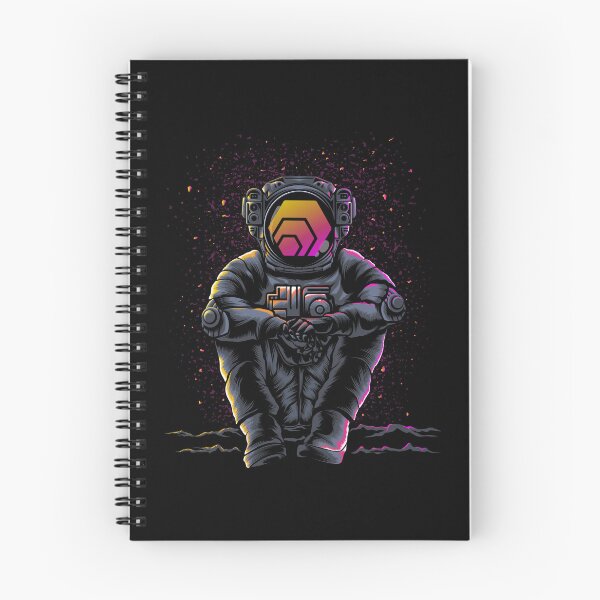 Item preview, Astronaut Sitting HEX Coin Trading Crypto Token Blockchain Wallet designed and sold by EarlineCormier.