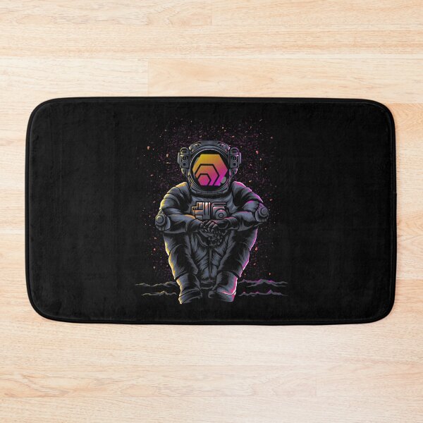 Item preview, Astronaut Sitting HEX Coin Trading Crypto Token Blockchain Wallet designed and sold by EarlineCormier.