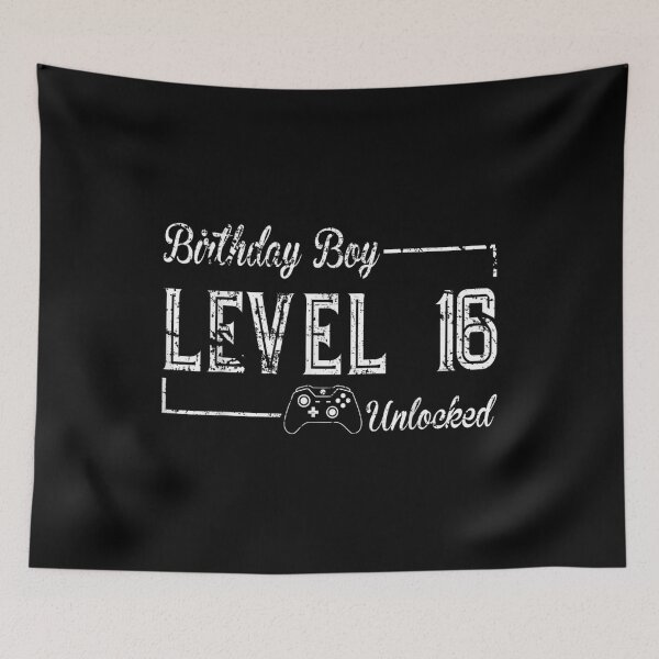 Artikelvorschau, Birthday Boy Level 16 Freigeschaltetes Videospiel Birthday Gamer entworfen und verkauft von cysandy.