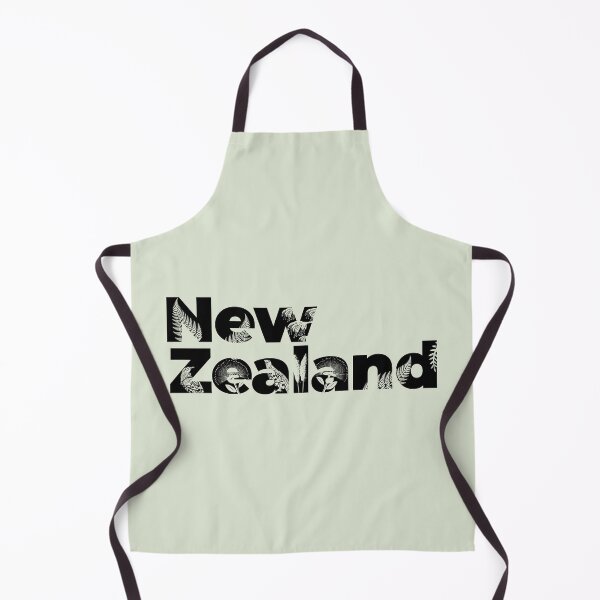 Item preview, New Zealand inset with native flora designed and sold by Kiwidom.